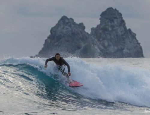 La Seyne-sur-Mer : une session de surf hivernale capturée devant les Deux Frères