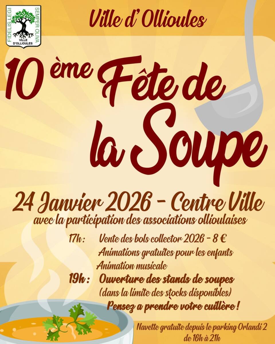 Fête de la Soupe Ollioules 2026