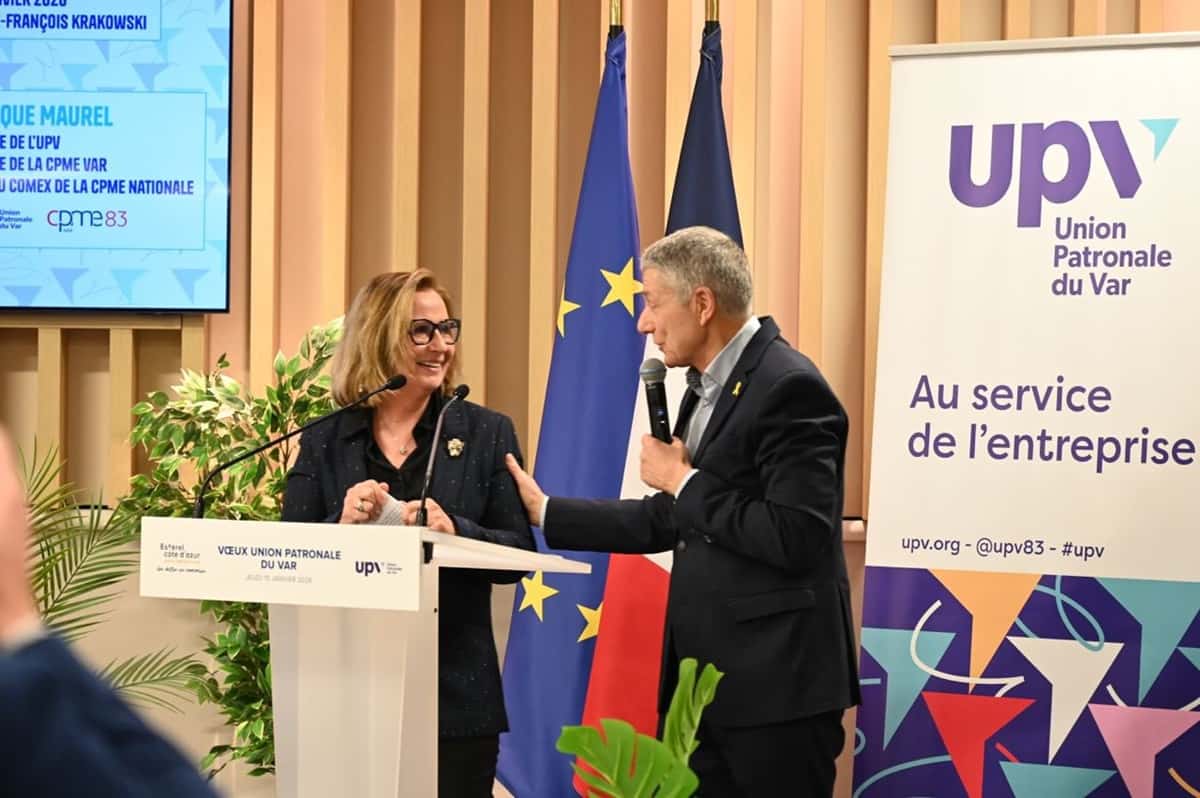 cérémonie des vœux Union Patronale du Var Fréjus