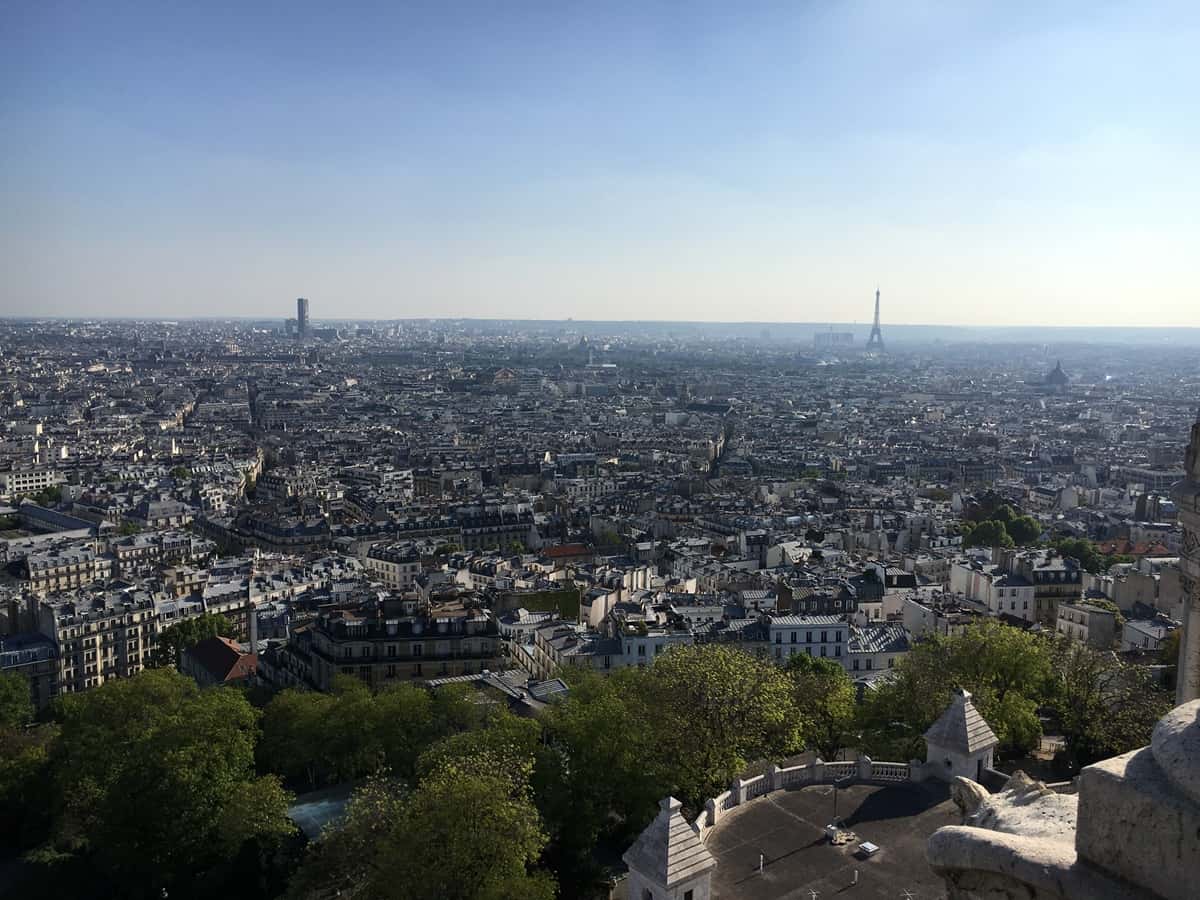 VUE CIEL PARIS Paris et le ciel parisien