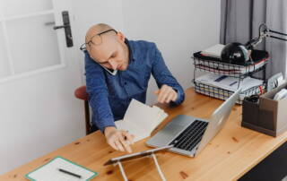 télétravail homme